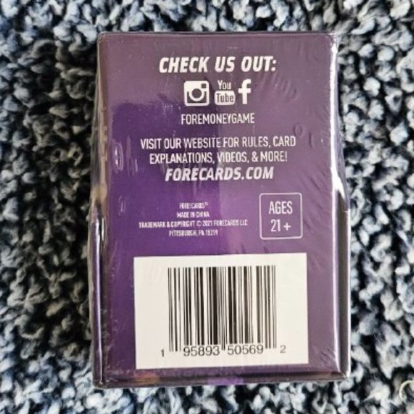 Fore! Money On-Course Golf Card‎ Game - NEW - Picture 2 of 3